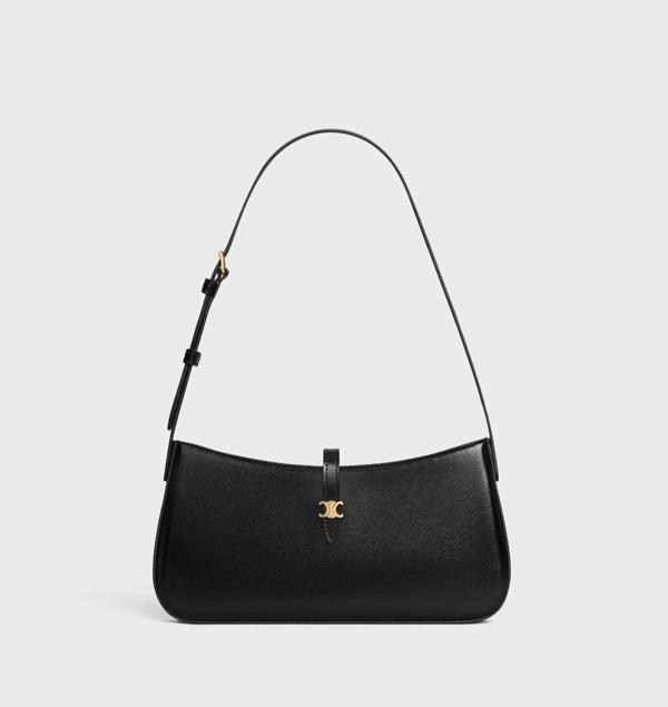 셀** 티나 숄더백  샤이니 카프스킨 풀박스