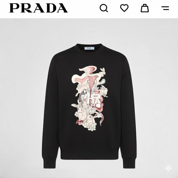 프** 래빗월드 기모맨투맨