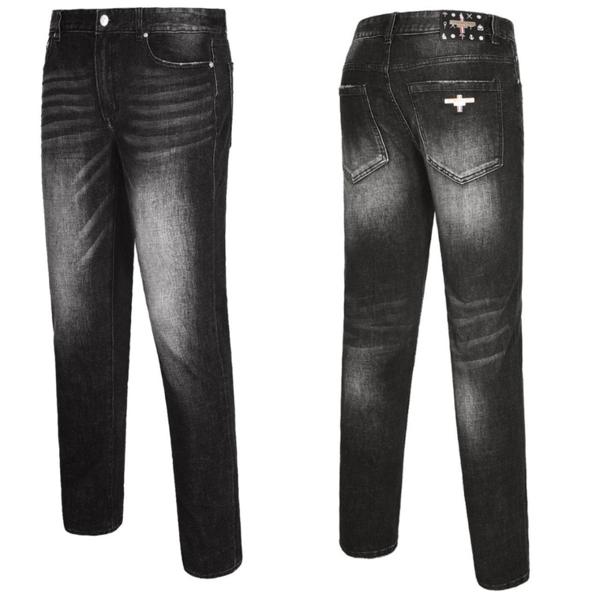 톰* 메탈 레더패치 블랙워싱진 (여성사이즈 추가)