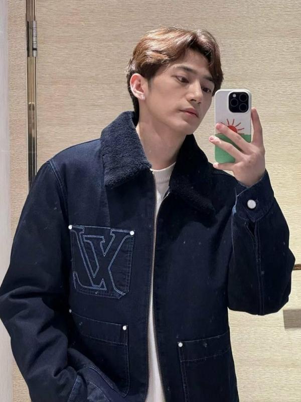 루* 윈터리 워크웨어 데님자켓