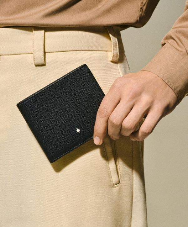 몽** 사토리엘 소가죽 반지갑 8CC포켓 (정로스제품)