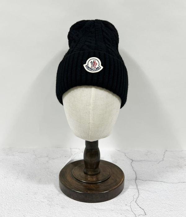 로고 폼 니트 비니