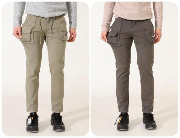 프** 삼각로고 미니포켓 카고 팬츠