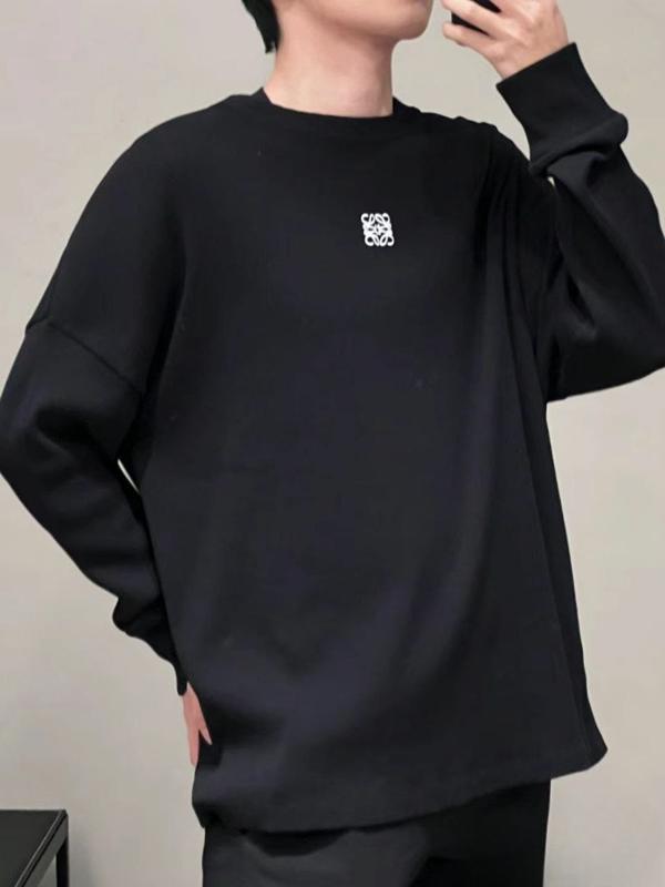 로** 25 아나그램 스몰로고 골지 맨투맨  수입