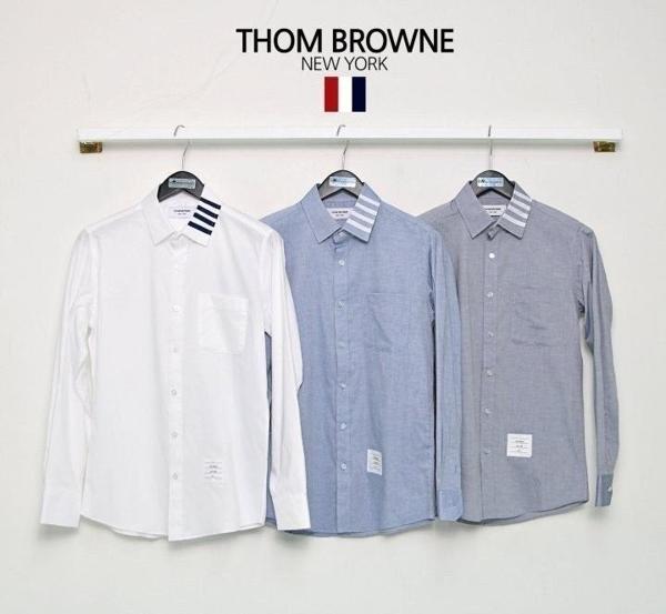 톰* 카라4선 베이직 옥스포드 셔츠