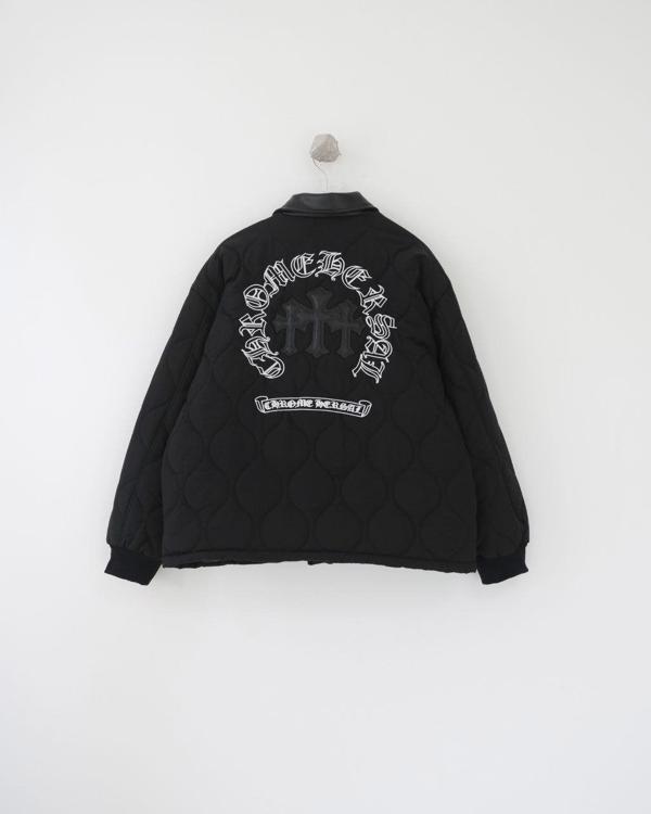 크* 크로스 퀄팅 누빔 자켓  수입