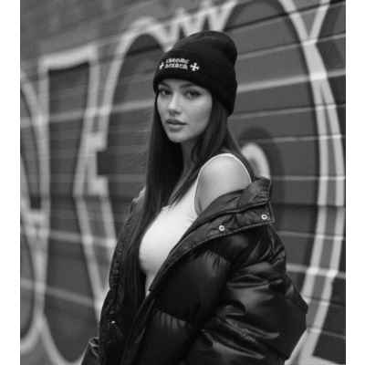 크* 크로스 레터링 자수 울비니수입풀 (남녀공용)