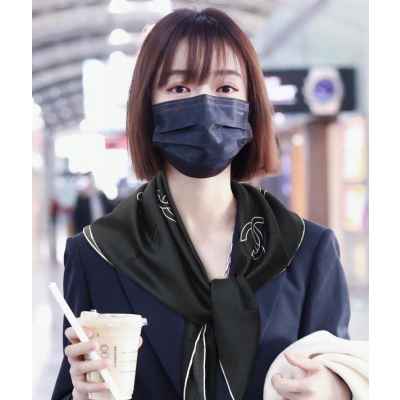 샤* ART 악세사리 블랙사각 스카프