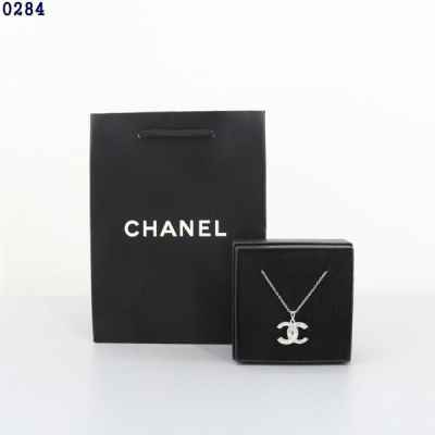 샤* CC로고 큐빅 목걸이