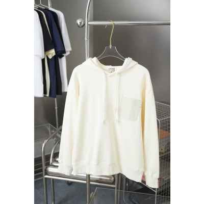 로** 가죽패치 후드