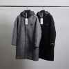 프** 수입고급 울100 캐시미어 울 레이어더 코트