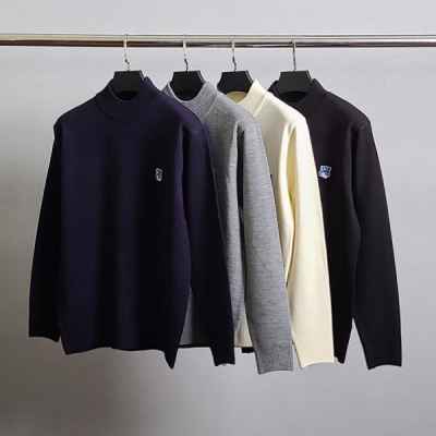 메* 키츠네 블루폭스 반목 니트