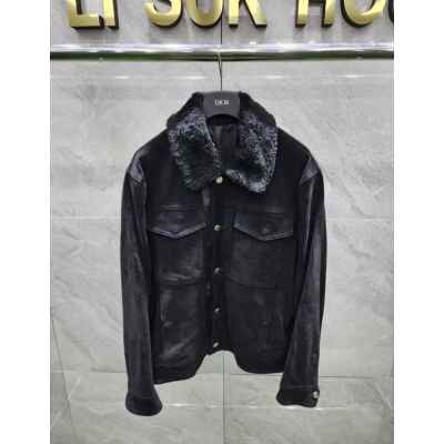 디* 시어링 스웨이드자켓