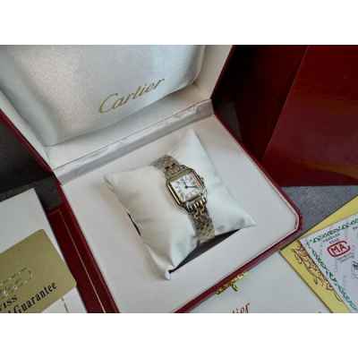 까*** 팬더 드 워치 23mm 골드콤비