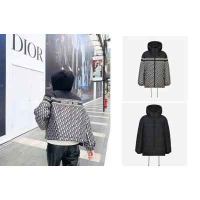 디* 리버시블 오블리크 퀄티드 다운패딩