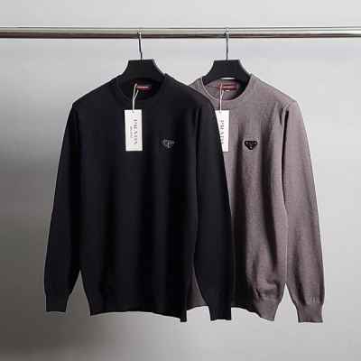 프** 로고와펜 캐시미어 니트