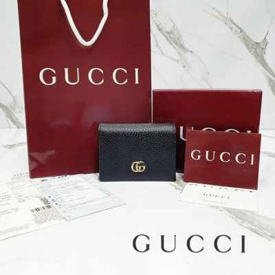 구* GG 마몬트 레더 카드 반지갑 544