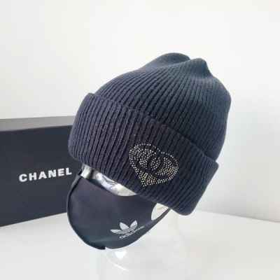 샤* 25c cc로고 하트 비니