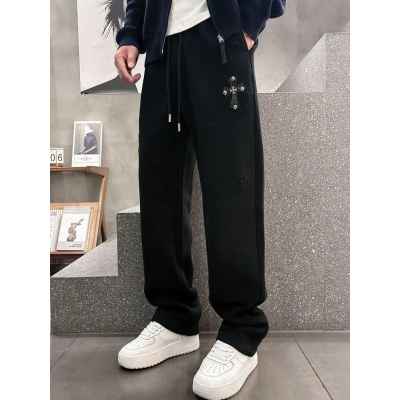 크* 크로스 로고 팬츠