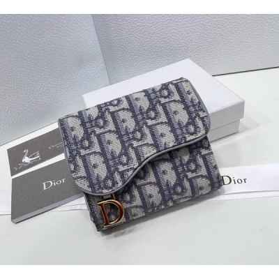 디* 오블리크 새들 반지갑