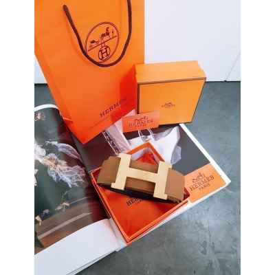 에*** H로고 금장 벨트