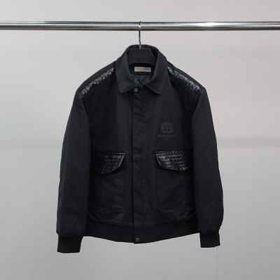 보** 레더패턴 포켓 자켓