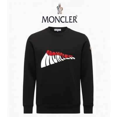 사선컬러 기모맨투맨