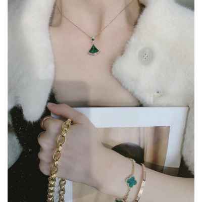 불** 말라카이트 다이아 디바스 드림 목걸이