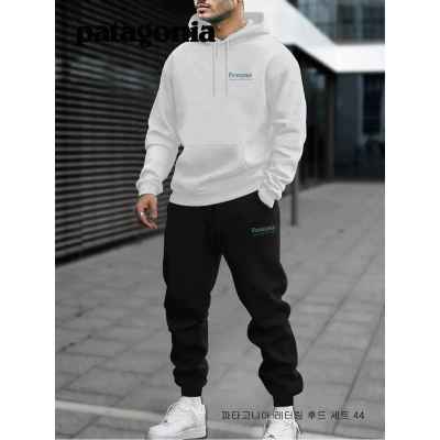 파**** 레터링 후드 기모세트 44