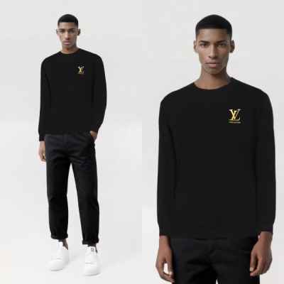 루* 자수 기모 맨투맨