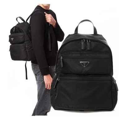 프** 투지퍼포켓 나일론 백팩 2VZ025 973 F0002