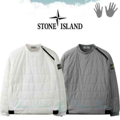 스* 사선 지퍼 패딩 맨투맨