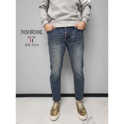 톰* 융기모 중청 워싱 청바지