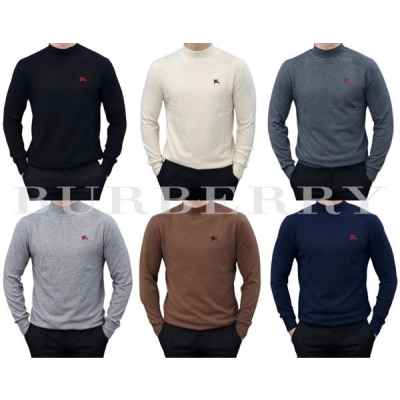 버** 프로섬 기사 자수 캐시미어 하트 터틀넥