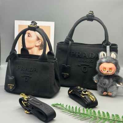 프** 코튼 캔버스 토트백