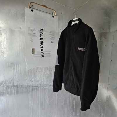 발**** 폴리티컬 캠페인 플리스 오버 자켓