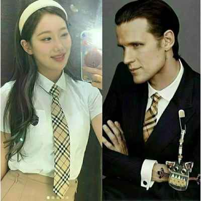 버** 최고급 체크 넥타이