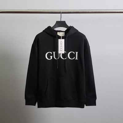 구* 빅로고 코튼 후드티