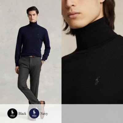 폴* 엠브로이더리 터틀넥 니트