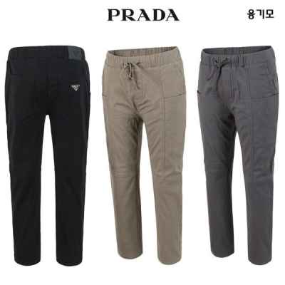 프** 융본딩 바이오워싱 스판 밴드 배기핏 팬츠