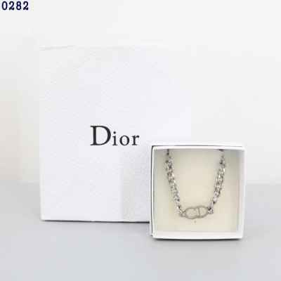 디* 볼드체인 로고 목걸이