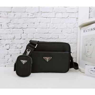 프** 고급 리나일론 크로스백 블랙 2VH048 2DMH F00021