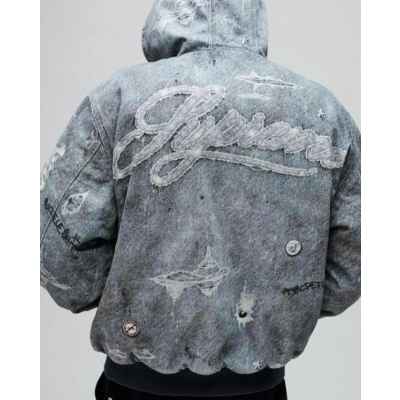 슈** HJR 트롱프 뢰유 후드 워크 자켓