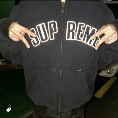 슈** 리플렉티브 아크 후드 워크 자켓